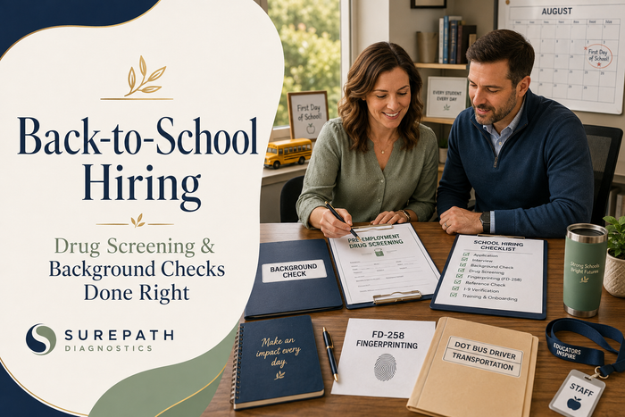 Back-to-School Hiring: Why Schools and Districts Need Drug Screening and Background Checks Done Right