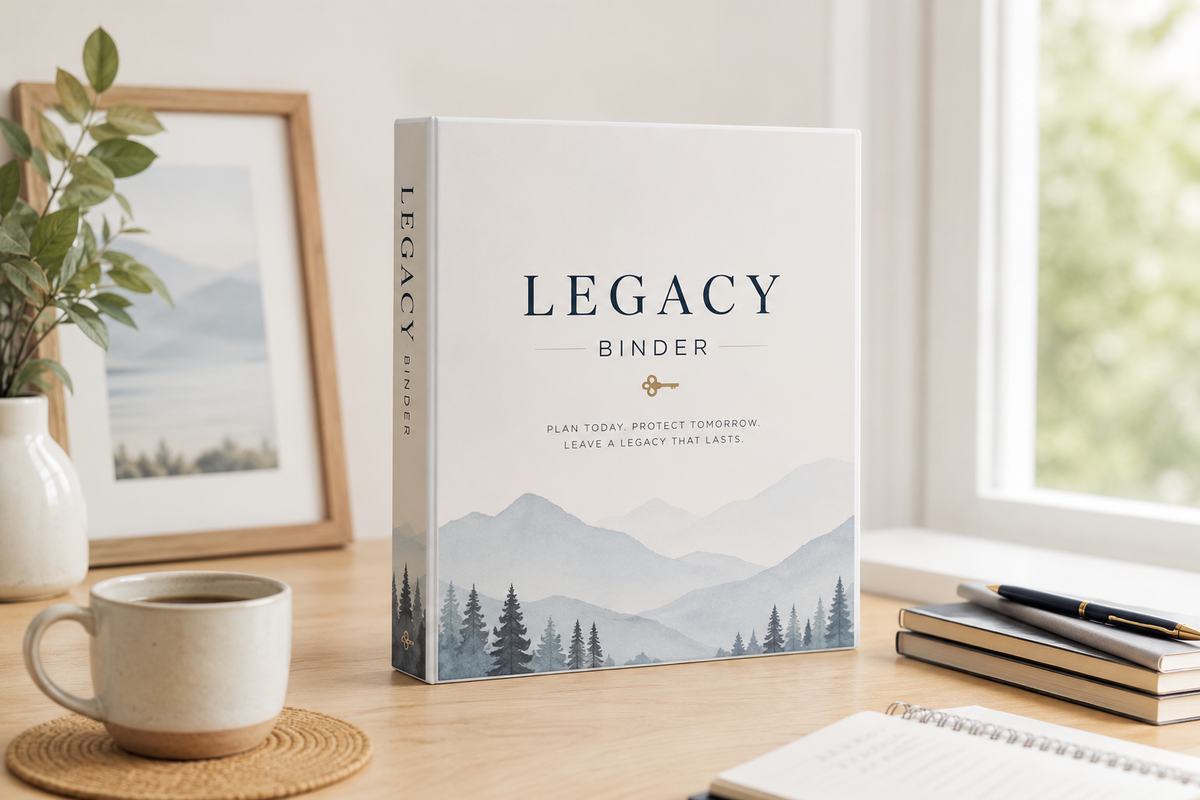 Legacy in Life Binder