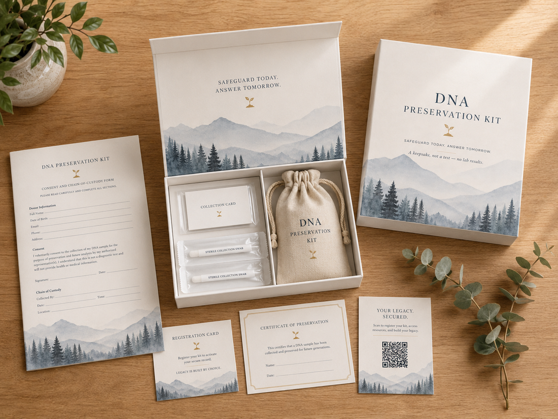 DNA Preservation Kit contents