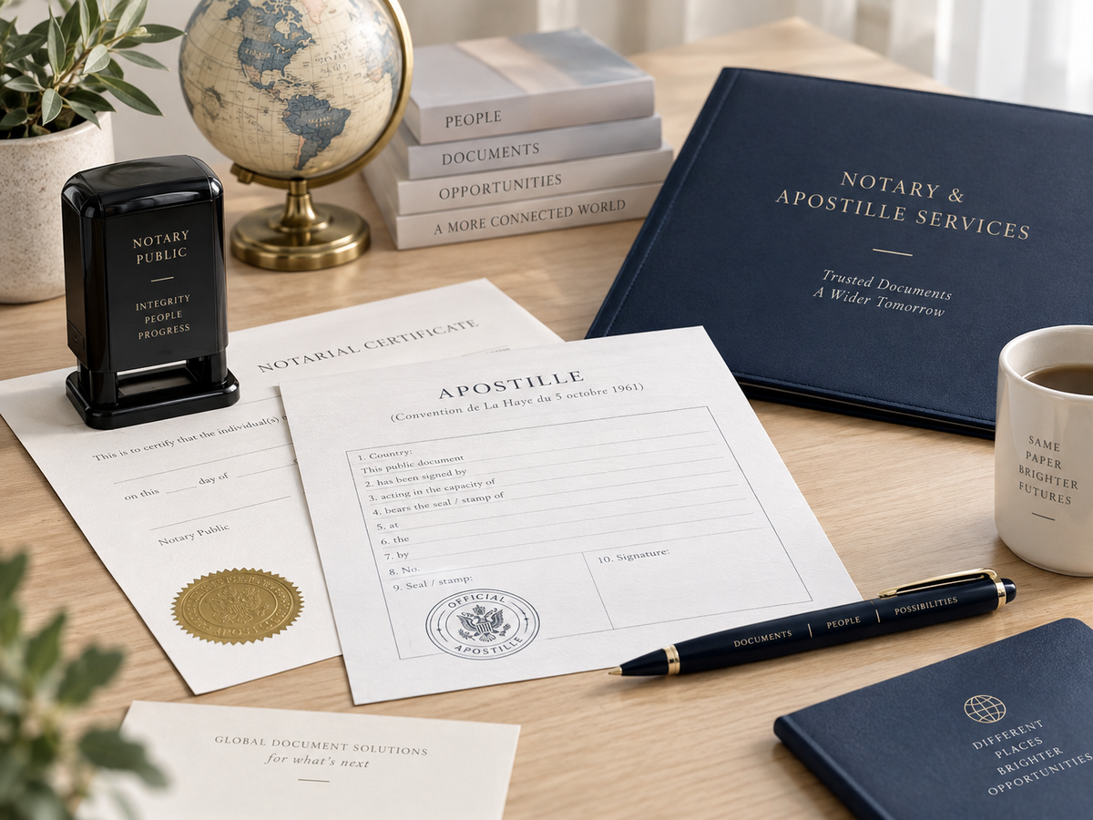 Notary and apostille service